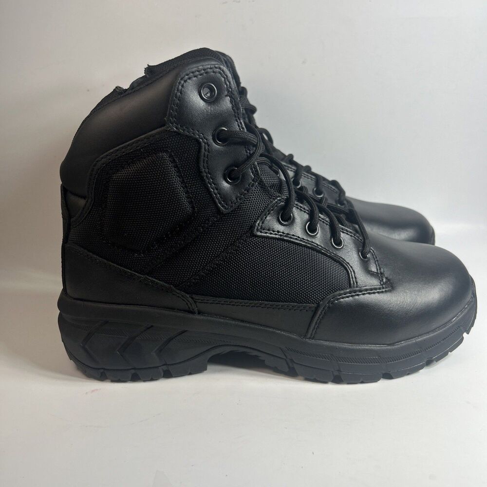 Interceptor Women's Boots Size 9 Litefast Zippered 6" Soft Toe Tactical Black